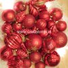 Jermaine Red Tree Ornament Set for Large Christmas Trees