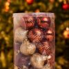 Platinum Ball Ornament Collection(Chocolate brown)
