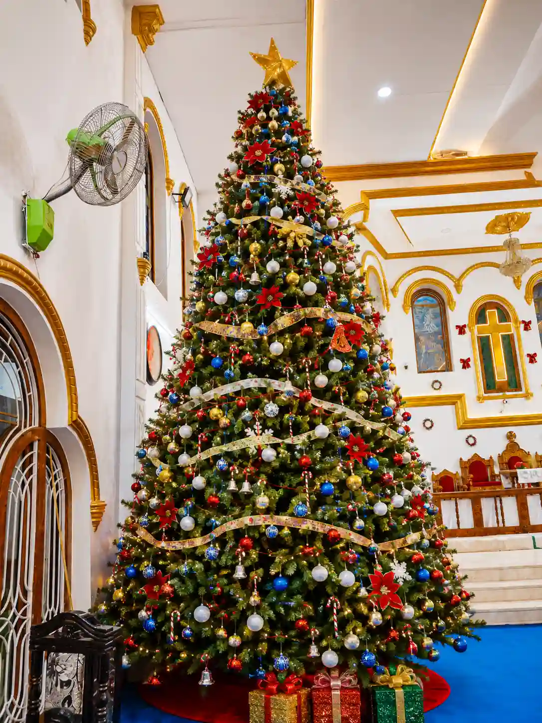 Buy 20 feet giant Christmas tree for church Christmas decoration online in India