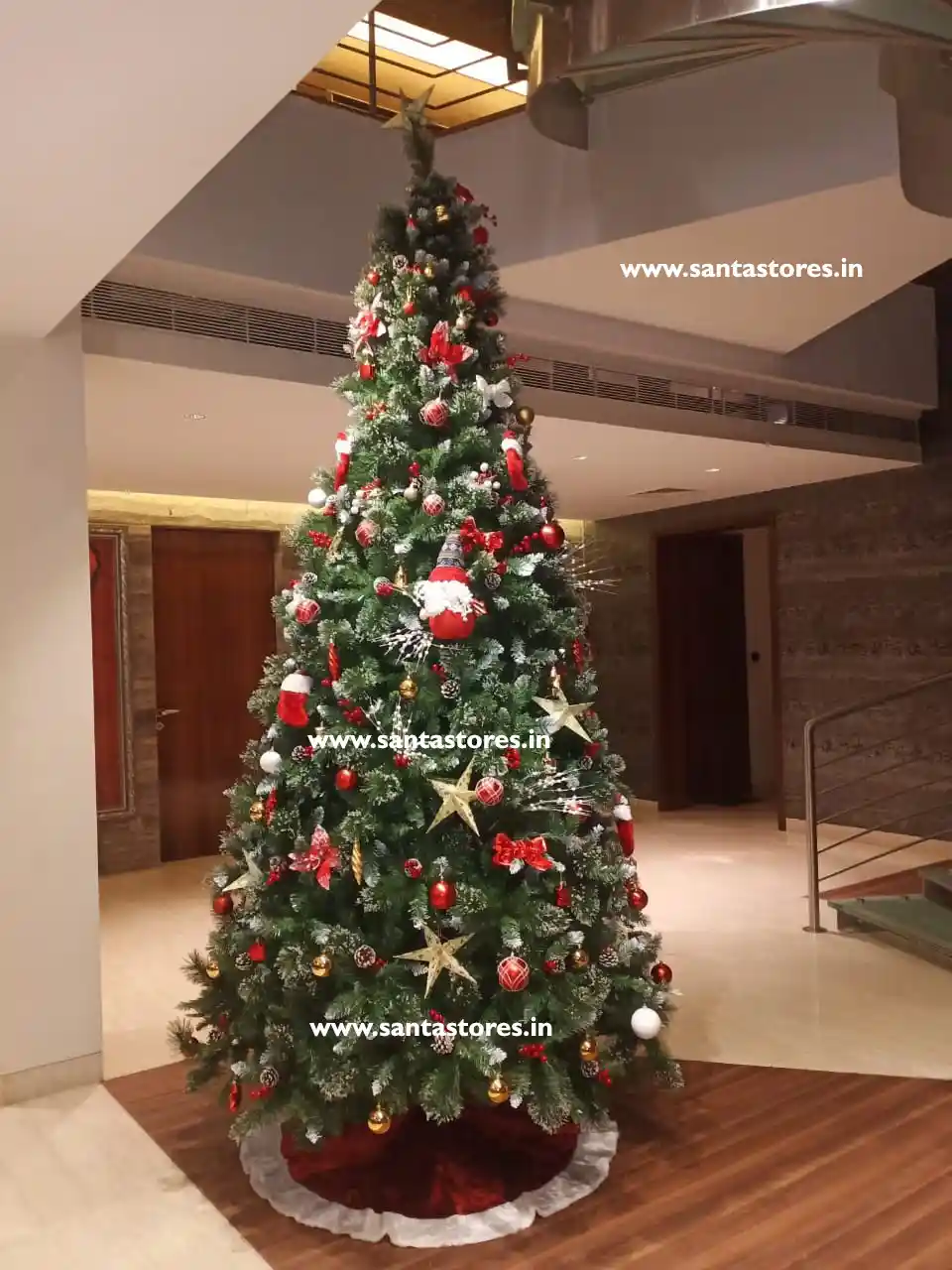 10 feet Venetian Noble Fir artificial Christmas tree available to buy online in India